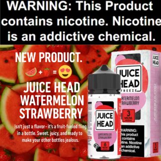 Juice Head Watermelon Strawberry 100ml Bottle