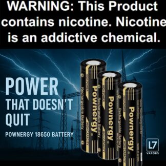 Pownergy 18650 Batteries (Sold Individually)