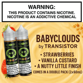 Babyclouds by Transistor (2× 60 mL Bottles – 120mL Total)