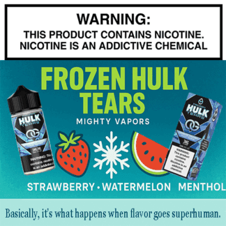 Original Frozen Hulk Tears by Mighty Vapors 100mL Bottle