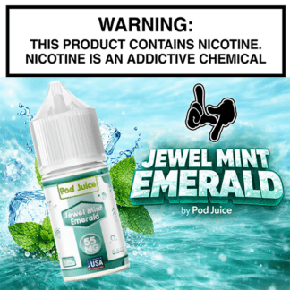 Jewel Mint Emerald Salt 30mL Bottle by Pod Juice