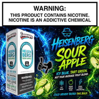 Heisenberg Sour Apple 100mL Bottle by Innevape