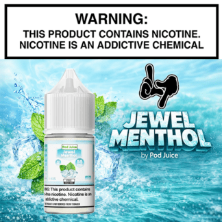 Jewel Menthol Salt 30mL Bottle by Pod Juice