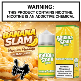 Banana Slam – Banana Pudding 100mL Bottle by Slam Juice