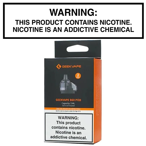 GeekVape B60 (Aegis Boost 2/Aegis Boost 3) Replacement Pods — Coils Not Included - Image 2