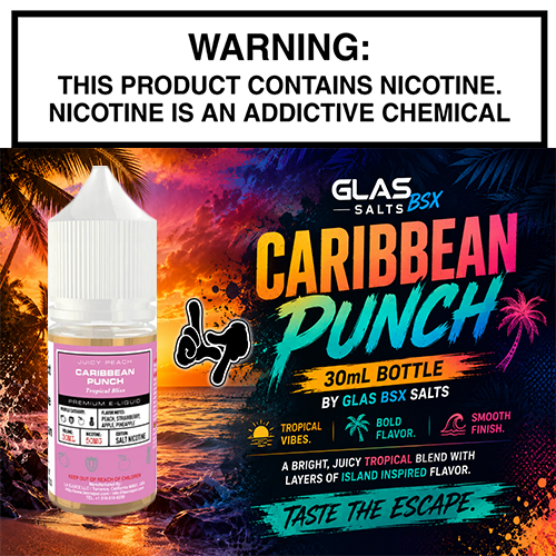 Caribbean Punch 30mL Bottle by Glas BSX Salts