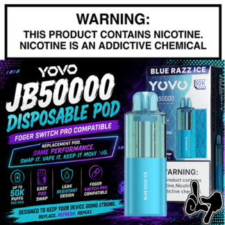 Yovo JB50000 Disposable Pod — Foger Switch Pro Compatible