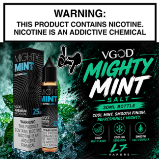 Mighty Mint Salt 30mL Bottle by VGOD