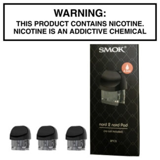 SMOK Nord 2 Replacement Pods – Empty Pods, No Coils Included
