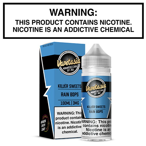 Rain Bops 100mL Bottle by Vapetasia Killer Sweets - Image 2