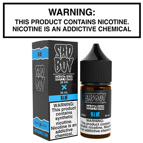 Happy End Blue 30mL Bottle by SadBoy Salts - Image 2