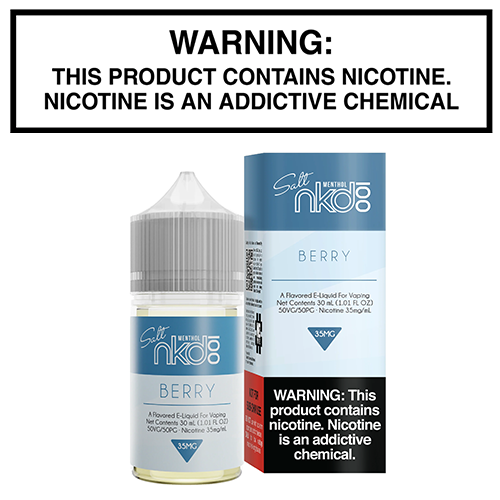 Berry Menthol (Formerly Very Cool) Salt by Nkd 100 Salts 30mL Bottle - Image 2