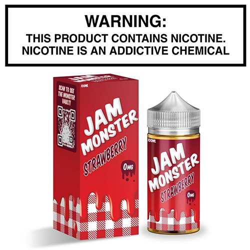 Jam Monster Strawberry by Monster Vape Labs 100mL Bottle - Image 2