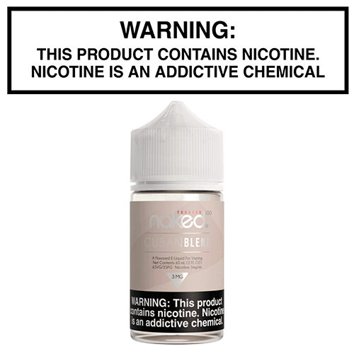 Cuban Blend by Naked 100 60mL Bottle - Image 2