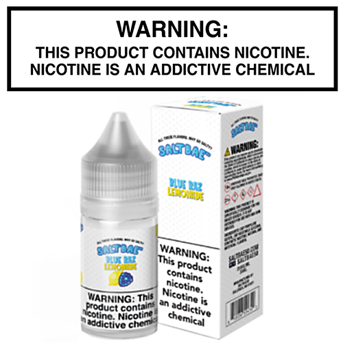 Blue Raspberry Lemonade by SaltBae50 30mL Bottle - Image 2