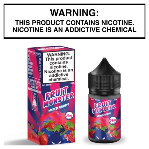 Fruit Monster Salt Mixed Berry 30mL Bottle by Monster Vape Labs