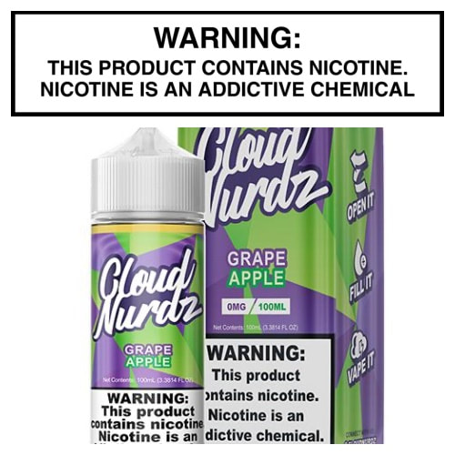 Apple Grape by Cloud Nurdz 100mL Bottle - Image 2