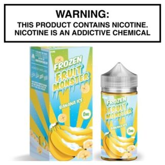 Frozen Fruit Monster Banana Ice 100mL Bottle by Monster Vape Labs