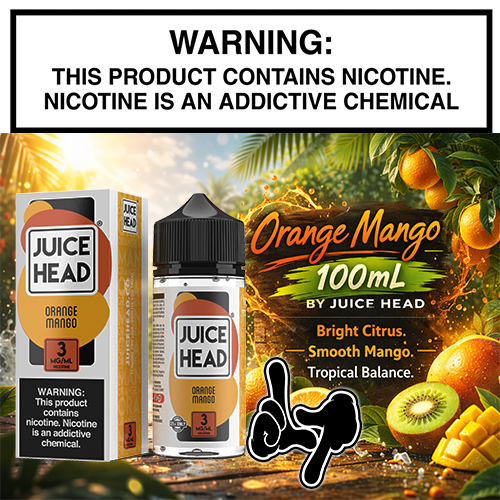 Orange Mango 100mL Bottle by Juice Head