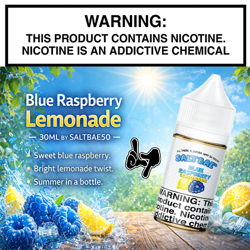 Blue Raspberry Lemonade by SaltBae50 30mL Bottle
