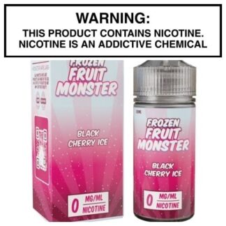 Frozen Fruit Monster Black Cherry Ice 100mL Bottle by Monster Vape Labs