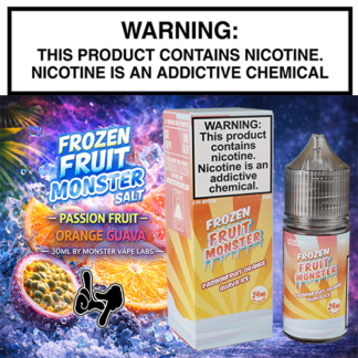 Frozen Fruit Monster Salt Passionfruit Orange Guava 30mL Bottle by Monster Vape Labs