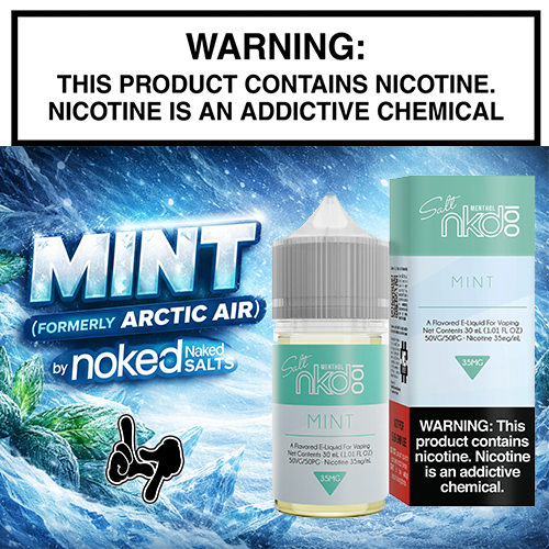 Mint (Formerly Arctic Air) Salt 30mL Bottle by Naked 100 Salts