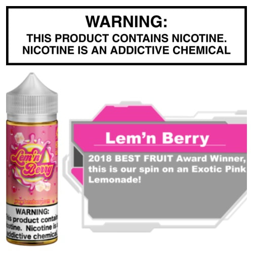 Lem'n Berry (2× 60 mL Bottles – 120mL Total) by Transistor - Image 2