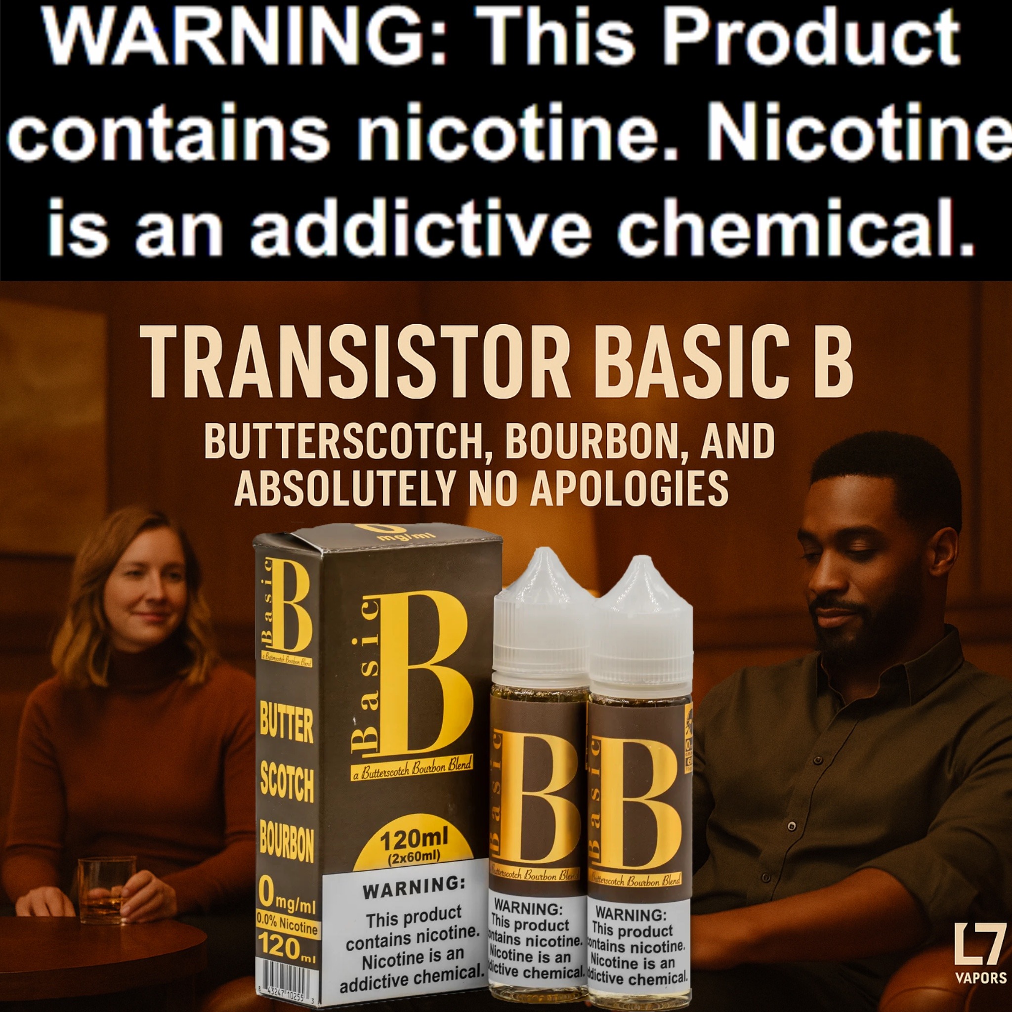 Basic B (2× 60 mL Bottles – 120mL Total) by Transistor