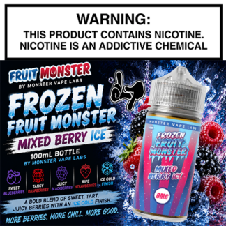 Frozen Fruit Monster Mixed Berry Ice 100mL Bottle by Monster Vape Labs