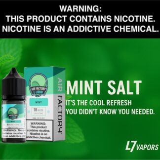 Air Factory Mint Salt 30ml Bottle
