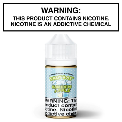 Iced Sour Green Apple by SaltBae50 30ml Bottle