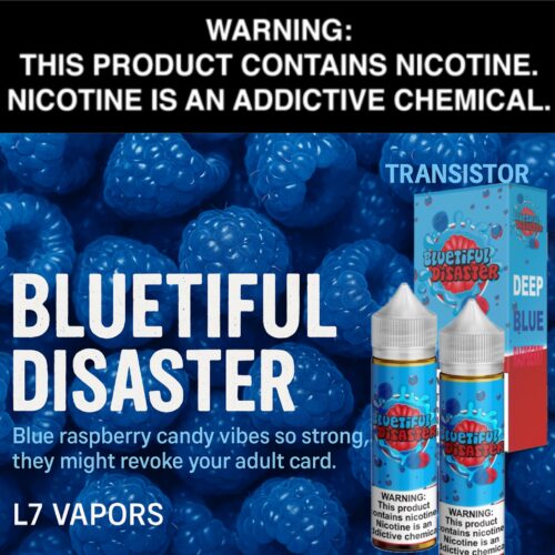 Bluetiful Disaster by Transistor 2 X 60mL Bottles
