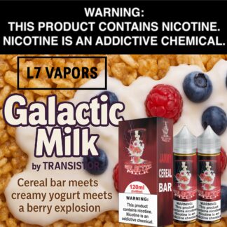 Galactic Milk by Transistor 2 X 60mL Bottles