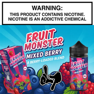 Fruit Monster Mixed Berry 100mL Bottle by Monster Vape Labs