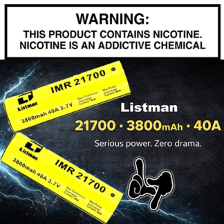 Listman 21700 3800mAh 40A Battery