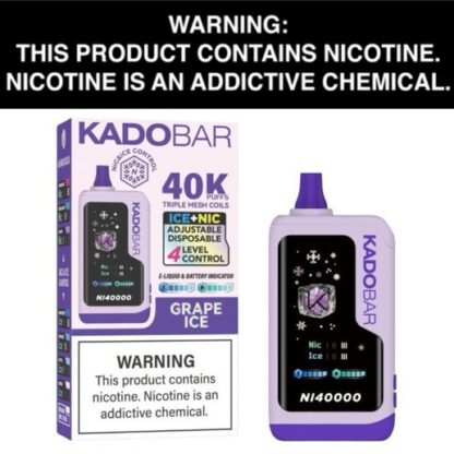 kado bar vape 40k Kado Bar NI40K Disposable Vape – 40000 Puffs main image 1