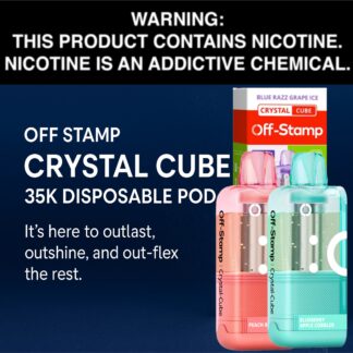 Off-Stamp Crystal Cube 35K Disposable Pod