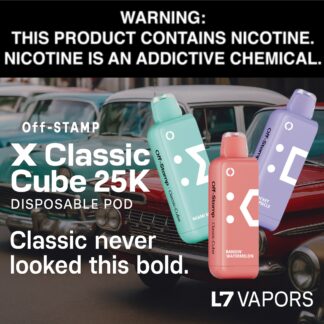 Off-Stamp X Classic Cube 25K Disposable Pod