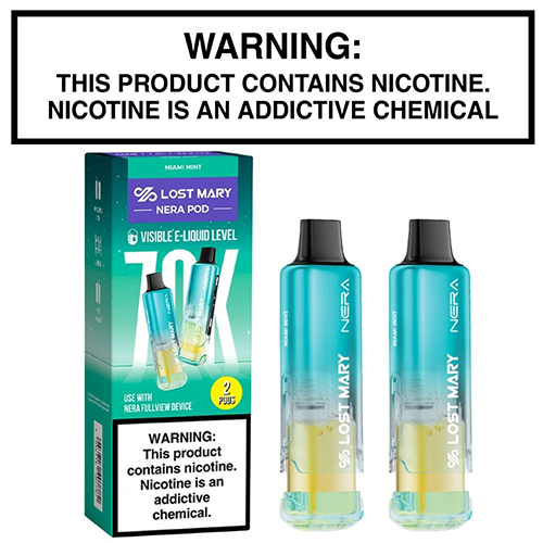 Lost Mary Nera Fullview Disposable Pods 2-Pack - Image 15