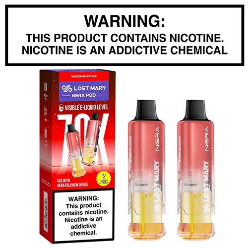 Lost Mary Nera Fullview Disposable Pods 2-Pack - Image 5