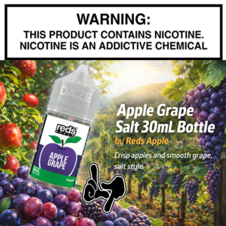 Apple Grape Salt 30mL Bottle by Reds Apple