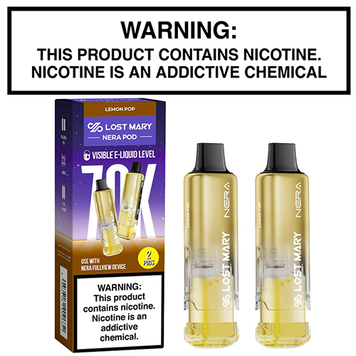 Lost Mary Nera Fullview Disposable Pods 2-Pack - Image 16