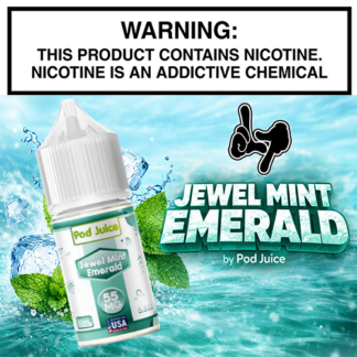 Jewel Mint Emerald Salt 30mL Bottle by Pod Juice