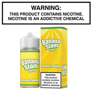 Banana Slam – Banana Pudding 100mL Bottle by Slam Juice