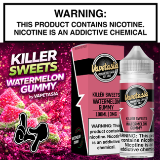 Killer Sweets Watermelon Gummy 100mL Bottle by Vapetasia