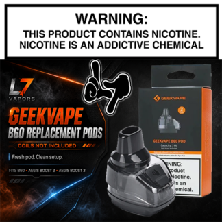 GeekVape B60 (Aegis Boost 2/Aegis Boost 3) Replacement Pods — Coils Not Included