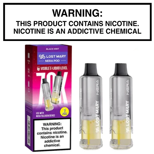 Lost Mary Nera Fullview Disposable Pods 2-Pack - Image 19