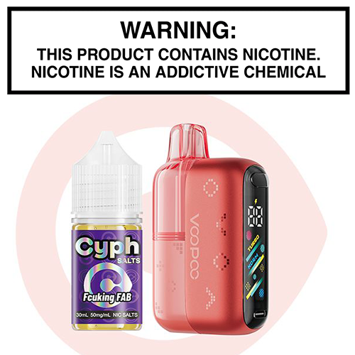 VooPoo NAVI Kit x Cyph Salts 80K Bundle - Image 3