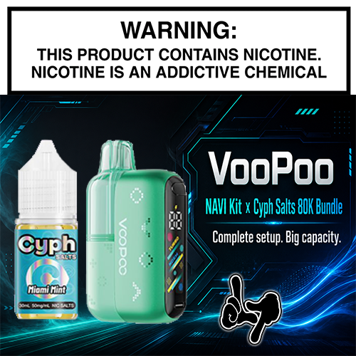 VooPoo NAVI Kit x Cyph Salts 80K Bundle